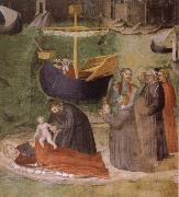 GIOVANNI DA MILANO Scenes from the life of Magdalene oil on canvas